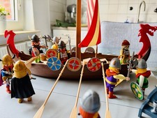 PLAYMOBIL Wikingerschiff Motor