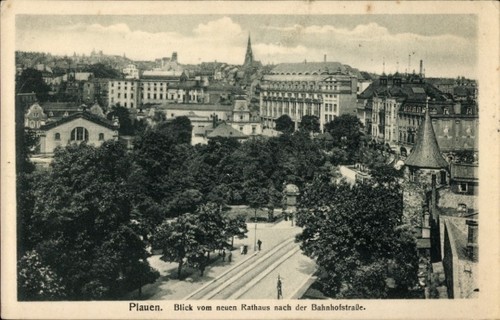 Plauen vogtland blick vom - plauen,