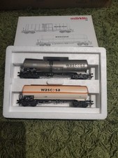 Märklin H0 Kesselwagen Set Wascosa 46554 werkgealtert