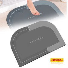 Badteppich Saugfähig Badematte Duschvorleger Antirutschmatte Sanft Badvorleger