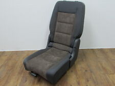 Sitz Rücksitz Einzelsitz hinten Mitte alcantara braun / anthrazit VW Touran I