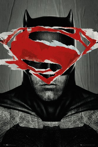 Poster batman superman - v,
