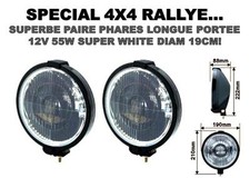 2 SCHEINWERFER 18 CM