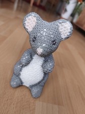Dänische Perlenstickerei Maus