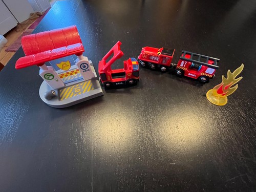 Brio holzeisenbahn feuerwehr - brio,