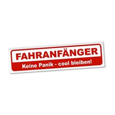 Fahranfänger Magnetschild