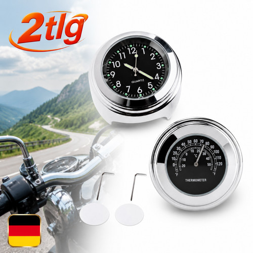 Motorraduhr uhr uhren clock - uhr,
