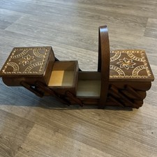 Nähkästchen Holz Vintage