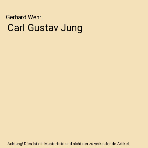 Carl gustav jung - jung,, gerhard