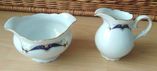 Porzellan Milchkanne und Saucen Schale Karlsbader Porzellan Neuwertig