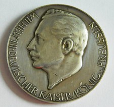 Silbermedaille Wilhelm II