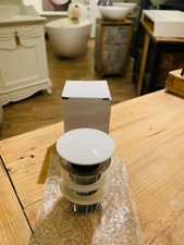 Push Klick Ablaufventil für Badewanne Bädermax Open Ventil weiß matt glänzend