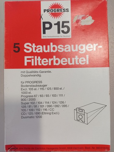 Staubsaugerbeutel p15 - staubsaugerbeutel,