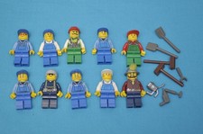 Lego City Figur 10 Bauarbeiter Arbeiter Handwerker Konvolut #04