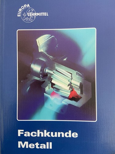 Fachkunde metall europa - europa, verlag