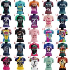 Fahrradtrikot Damen Kurzarm