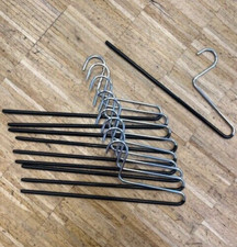 Hosenbügel Metall gummiert 30cm - 15er Pack