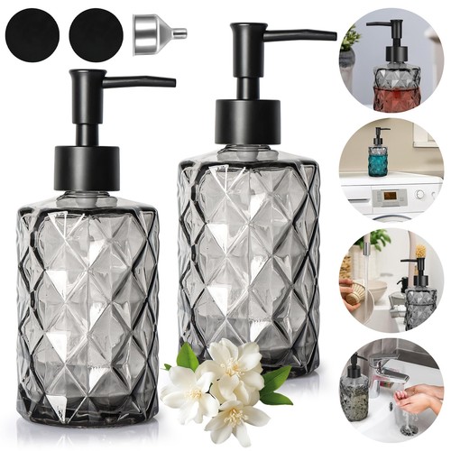 2er 330ml seifenspender glas - 2er,