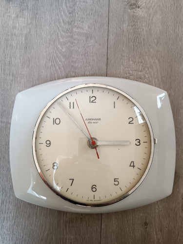 60er junghans exacta wanduhr - junghans,
