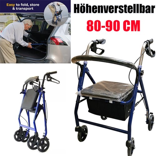 Einstellbar rollator klappbar - einstellbar,