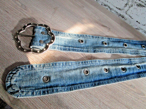 Jeansgürtel blau aus - jeansgürtel,