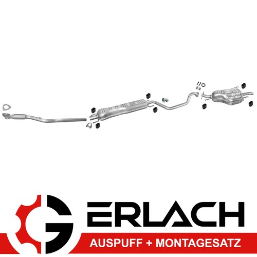 Auspuff für opel zafira - für,