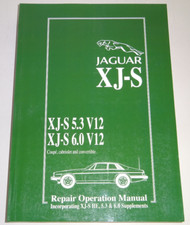 Werkstatthandbuch Jaguar XJS / XJ-S V12 (5.3 + 6.0 Litre) Coupe + Cabrio 1975-96