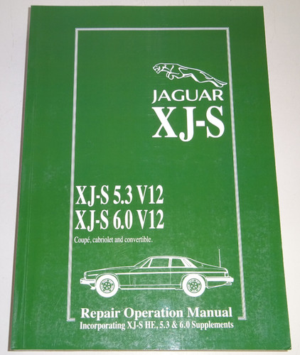 Werkstatthandbuch jaguar xjs - jaguar, /