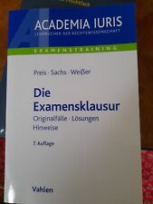 Die Examensklausur  7.Auflage