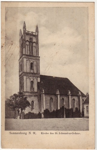 Sonnenburg słońsk kirche - sonnenburg,