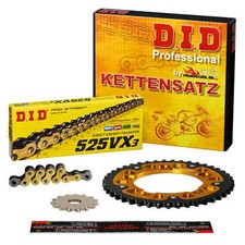 Honda CB 600 F Hornet /S PC34 98-01 Kettenkit DID VX3 gold Supersprox STEALTH