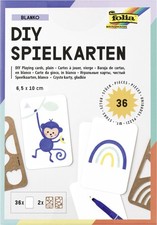 folia Spielkarten BLANKO 65 x
