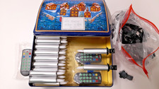 LED Christbaumkerzen 30 Stck. Silber Funksteuerung versch.Einst. m.Weihnachtsbox
