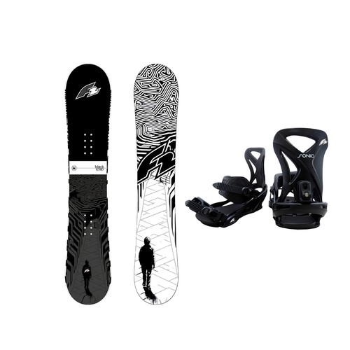 Set snowboard blackdeck - snowboard,