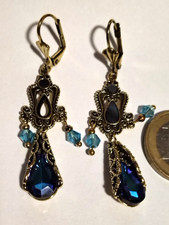 Ohrhänger antik gold filigran