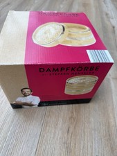Dampfkörbe aus Bambus, die