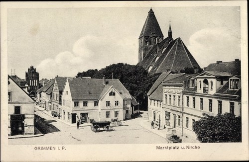 Grimmen vorpommern - ak,