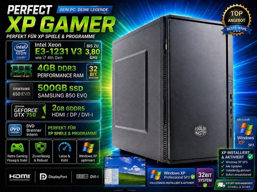 Windows gamer 32bit xeon - gamer,