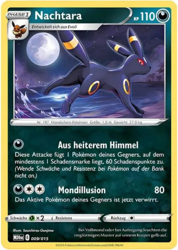 Pokemon nachtara m24 009 015 - m24, 009/015