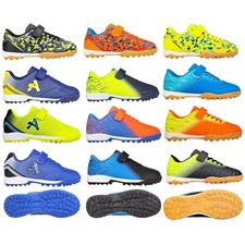 Jungen Multinocken Kinder Fußballschuhe Klettverschluss Sportschuhe 30-37