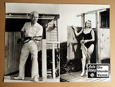 ANITA EKBERG * BLONDE VENUS - XL-AUSHANGFOTO #25 - 40x29cm German L C ´60 