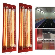 2pcs 2000w spray baking booth - spray,
