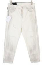 Balmain Herren Jeans 29 Weiß