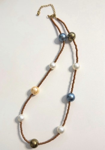 Glasperlenkette kette - glasperlenkette,