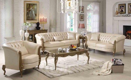 Ledersofa sofagarnitur 1 - ledersofa,