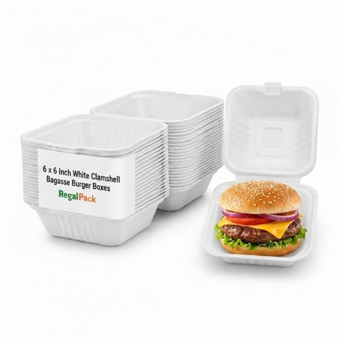 Bagasse burger boxen - burger,