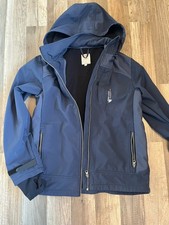 s.Oliver Jacke Gr. 164 Blau schwarz Softshell sehr guter Zustand