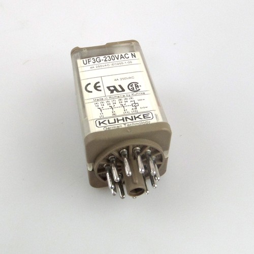 Kuhnke relais uf3g - relais, uf3g-230vac