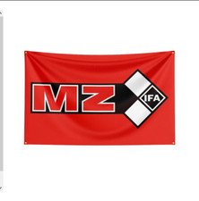 MZ Zschopau Motorrad Flagge