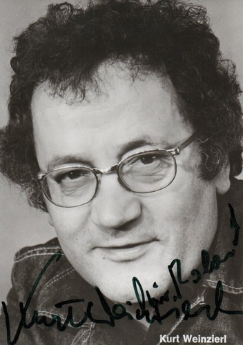 Autogramm kurt weinzierl - -,